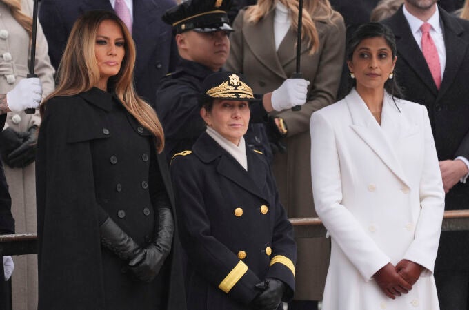 El look de Melania Trump.