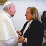 El Papa Francisco y Lydia Jimenez