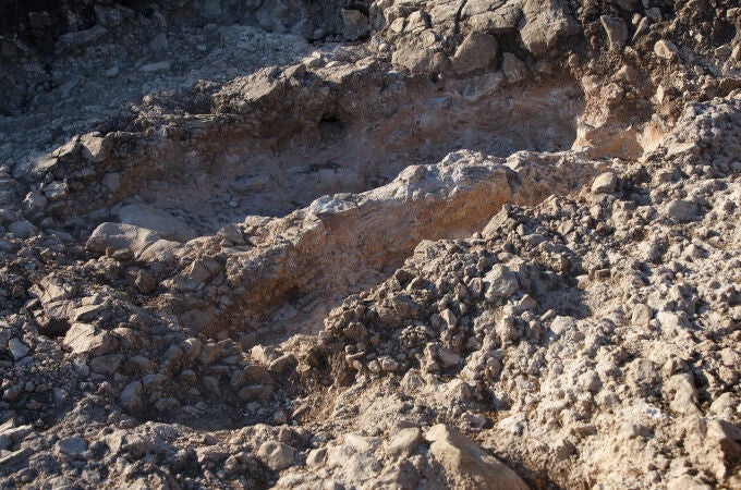 Lomekwi 3 es considerado como los restos arqueológicos más antiguos encontrados, con millones de años de antigüedad. Imagen de archivo de una excavación realizada por arqueólogos