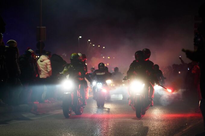 Desfile de las antorchas el sábado por la noche por las calles de Tordesillas en la edición más especial de Motauros