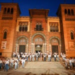 Flashmob de la inauguración de la XXIII Bienal de Flamenco en Sevilla en el mes de septiembre del pasado ejercicio