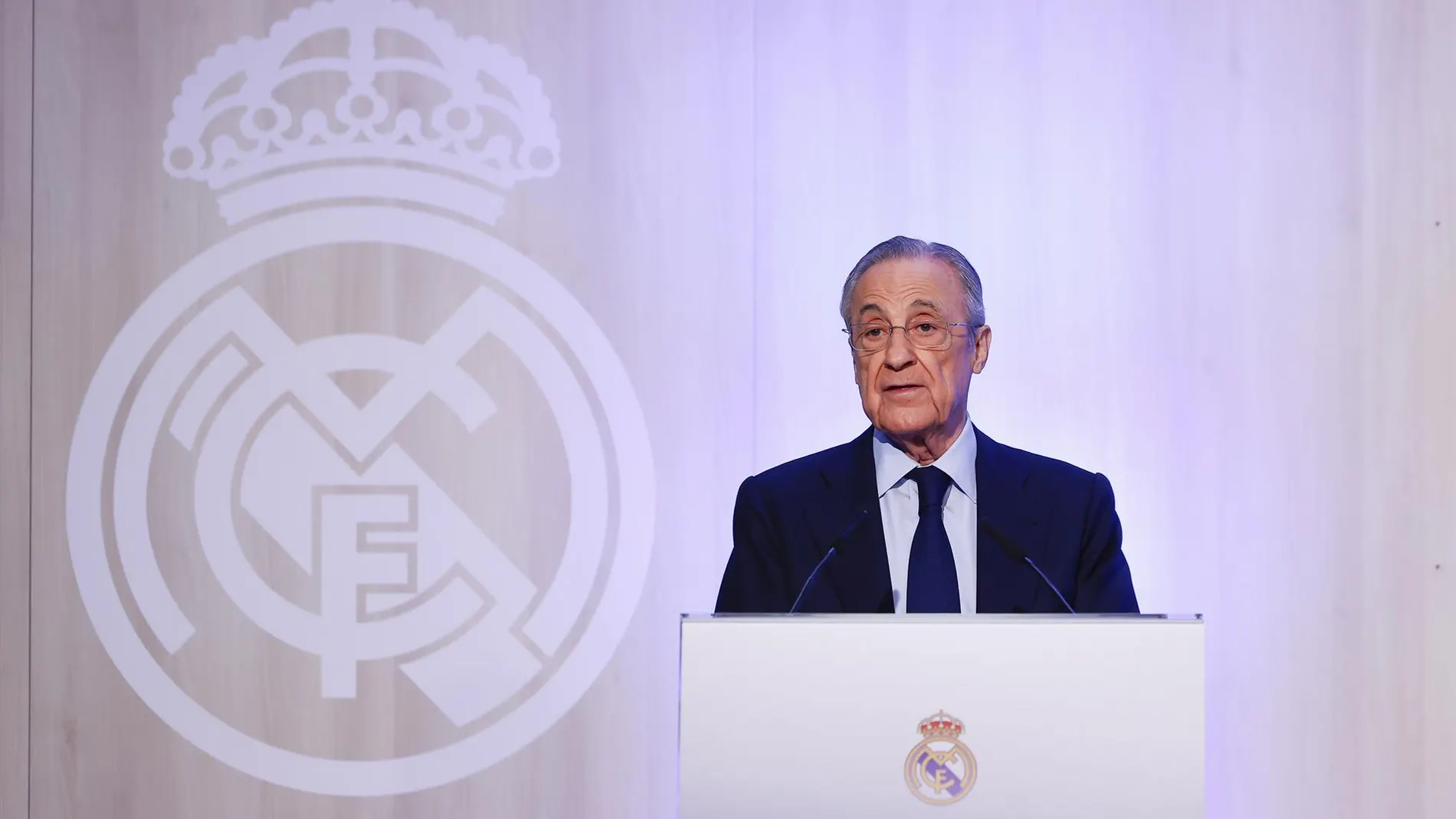 Florentino Pérez, presidente del Real Madrid