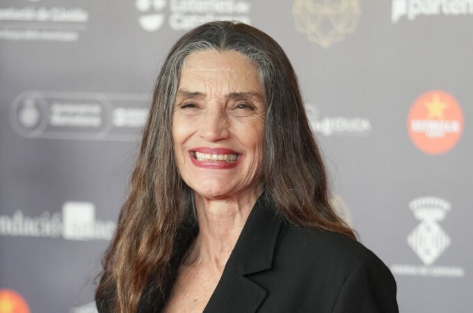 Ángela Molina en los Premios Gaudí.