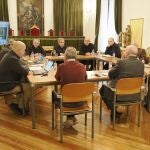 Reunión en el Arzobispado de Valladolid para hacer partícipes a las instituciones del proyecto de restauración y revitalización de la Santa Iglesia Catedral Metropolitana de Valladolid y su entorno