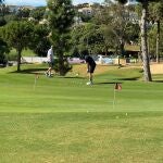 Un campo de golf situado en Manilva