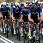 El Movistar compite en el Tour Down Under