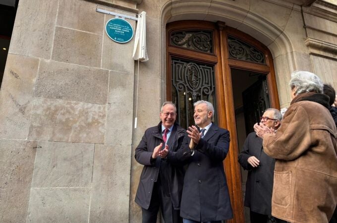 Collboni inaugura una placa conmemorativa de Ildefons Cerdà y reconoce su "gran" legado urbanista