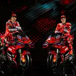 Pecco Bagnaia y Marc Márquez, con sus nuevas Ducati