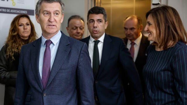 Núñez Feijóo se reúne con la Confederación Empresarial de la Comunitat Valenciana 