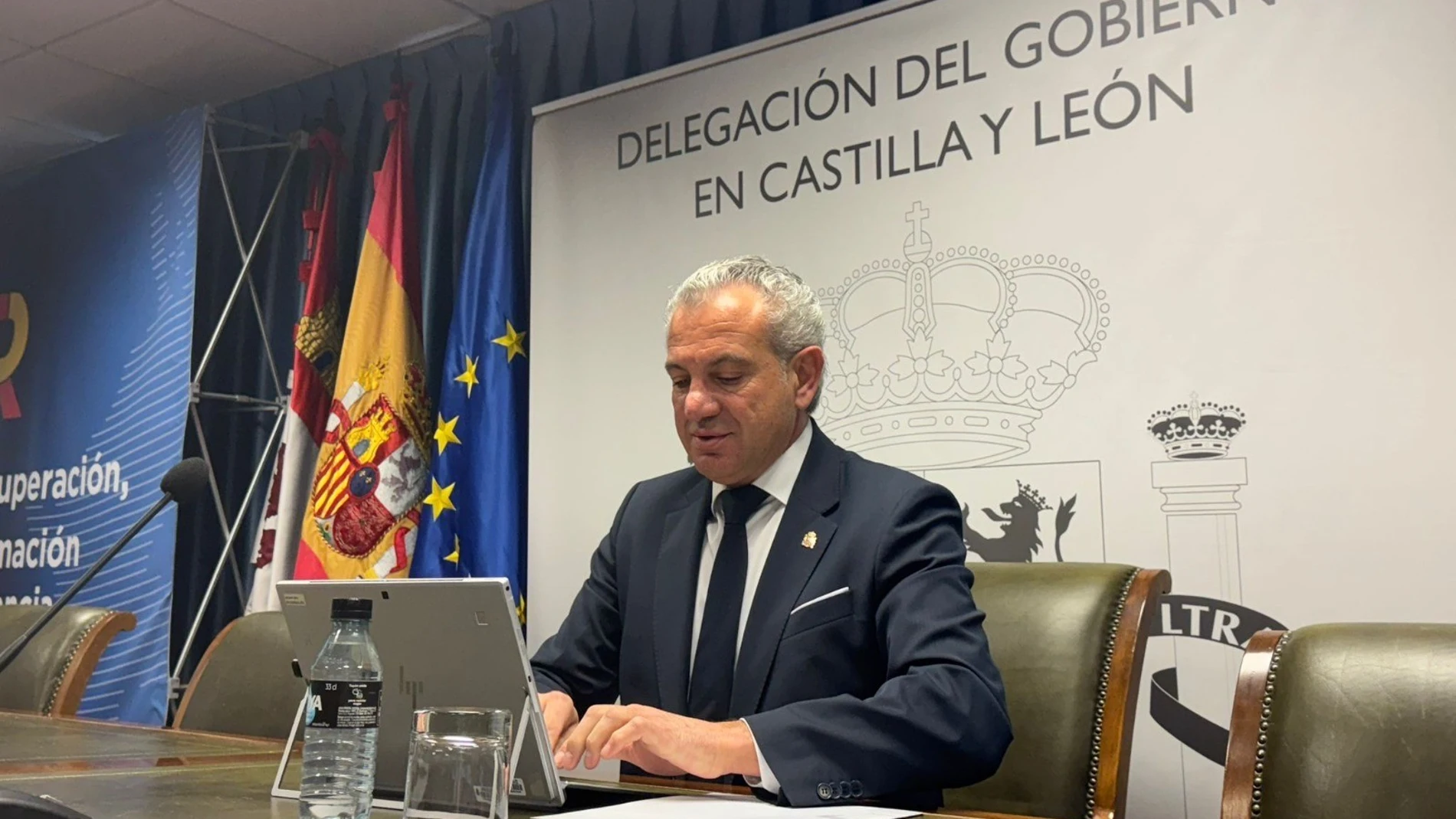 El delegado del Gobierno en Castilla y León, Nicanor Sen, hace balance del 2024