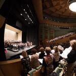 El Teatro de La Maestranza de Sevilla, durante una actuación