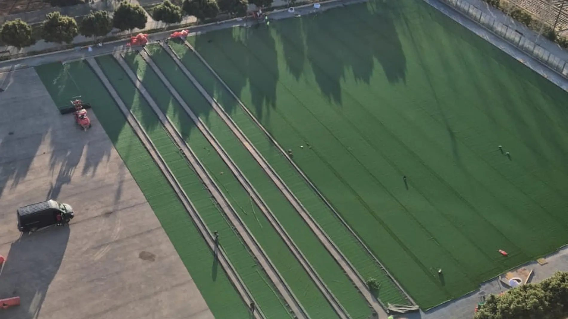 Imagen del campo de fútbol de La Torre