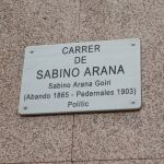 La calle Sabino Arana está en el distrito de Les Corts