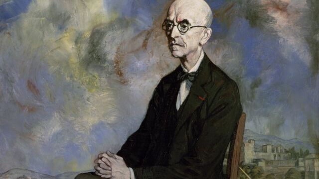 Manuel de Falla retratado por Ignacio Zuloaga