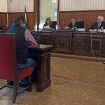 José Manuel M.R., durante el juicio celebrado en su contra en la Sección Tercera de la Audiencia de Sevilla