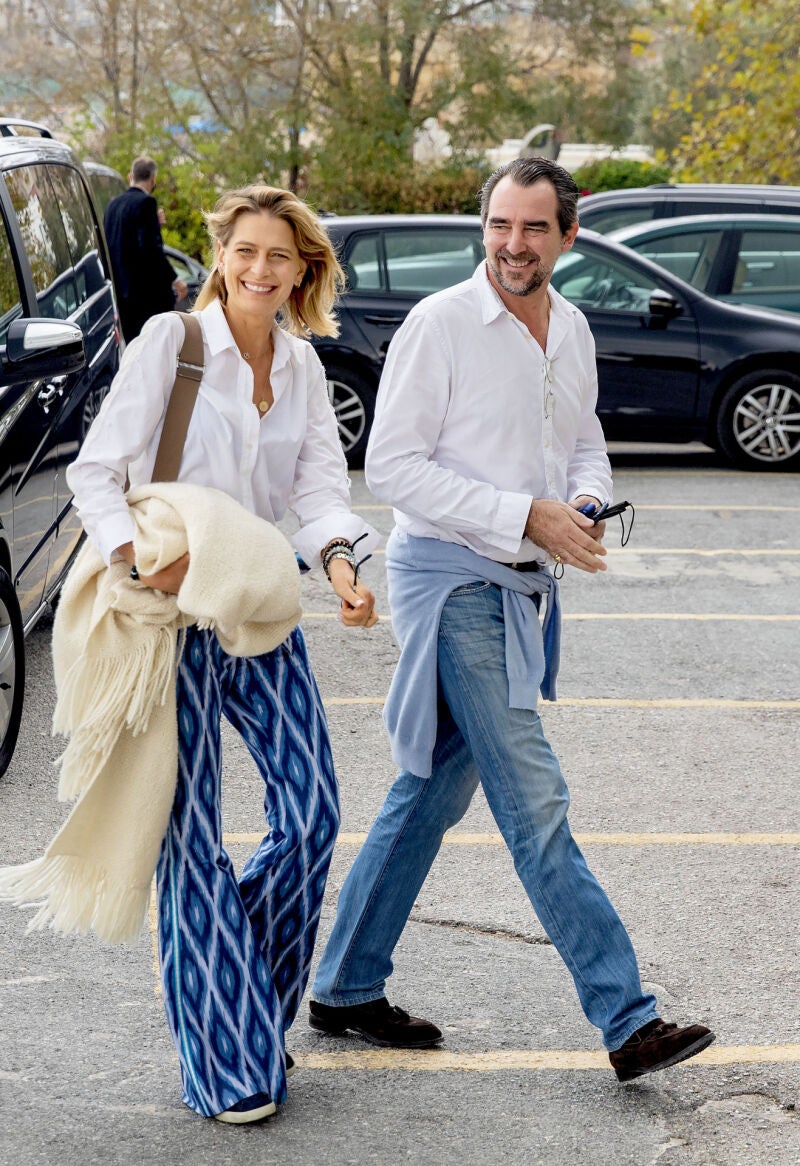 Nicolás de Grecia y Tatiana Blatnik