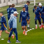 Entrenamiento del Real Madrid