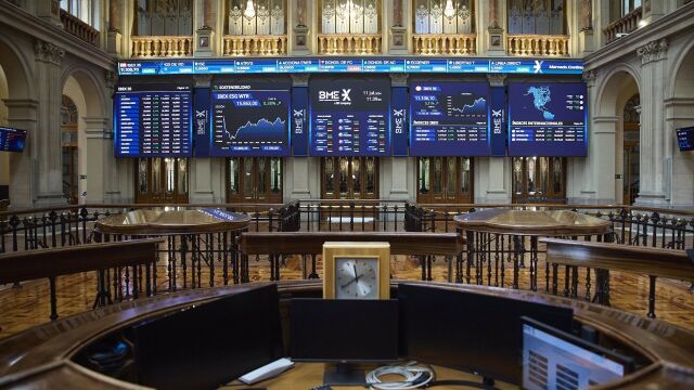 Economía/Bolsa.- El Ibex 35 abre la sesión al alza y conquista los 12.000 puntos