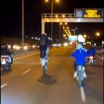 Imagen de las carreras difundida por la Benemérita