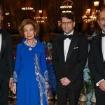 Spain's Emeritus Queen Sofia in Paris