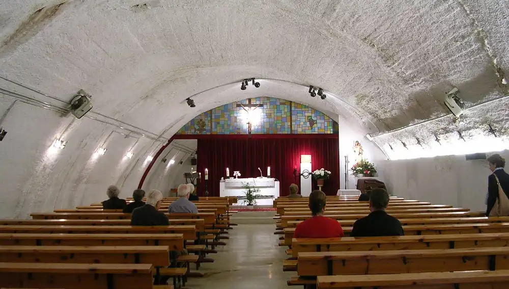Interior de la capilla