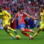 Encuentro de liga entre el Atlético de Madrid y el Villarreal. © Jesús G. Feria.