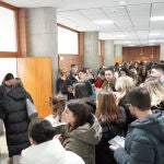 Centenares de personas participan en Valladolid en el examen del Ministerio de Sanidad para acceder a plazas de Formación Sanitaria Especializada