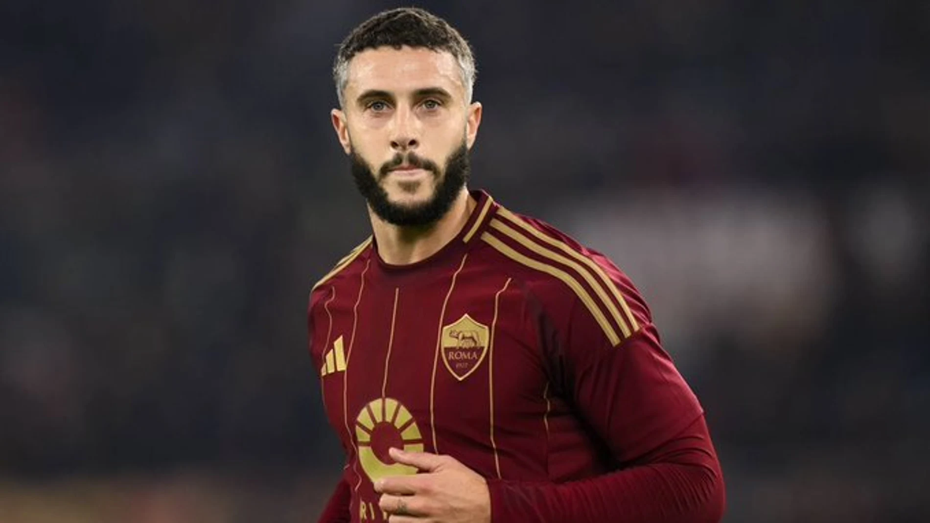 Mario Hermoso con la Roma