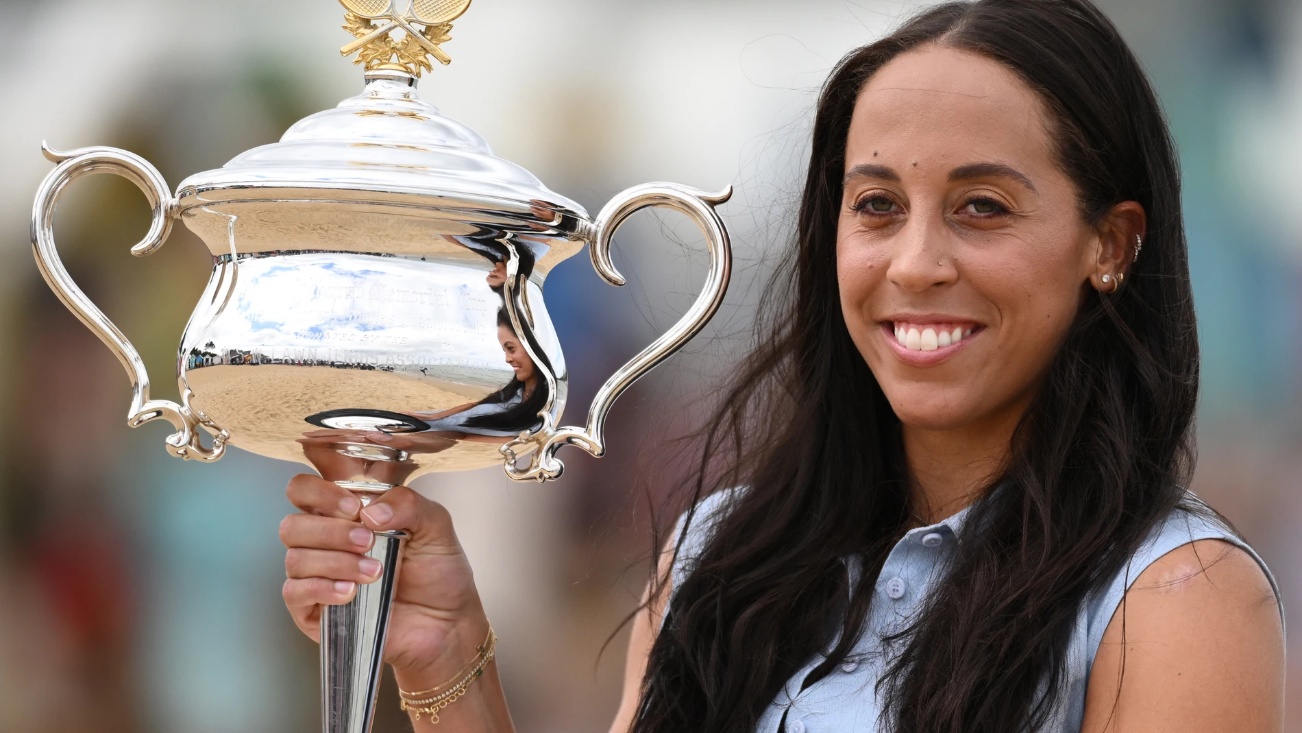 La gran historia de amor de Madison Keys, campeona del Open de ...