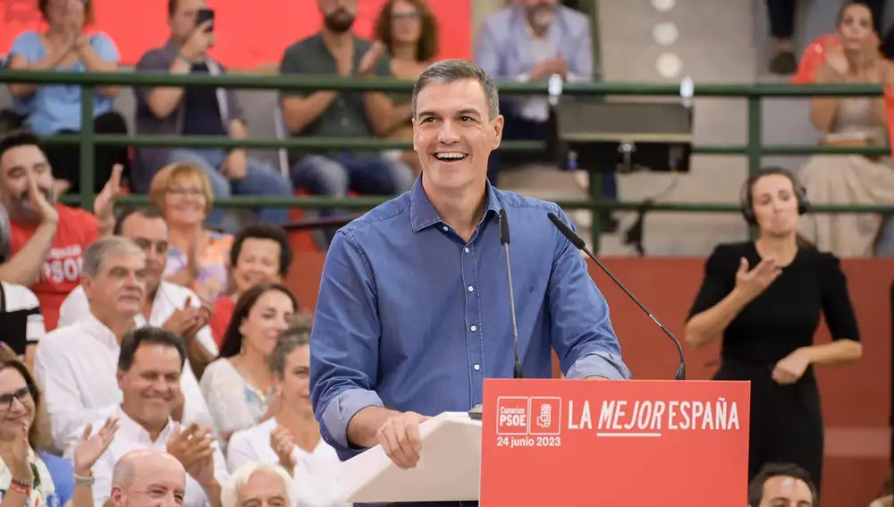 Pedro Sánchez clausura este domingo junto a Torres el Congreso Regional del PSOE en Canarias