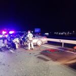 Tres heridos en Molina de Segura (Murcia) tras un accidente por un coche que circulaba en sentido contrario