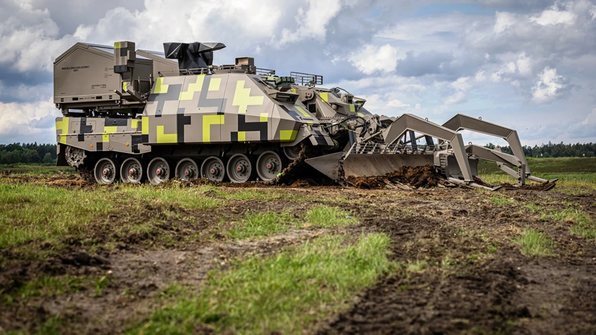 Vehículo de zapadores Keiler NG ABV