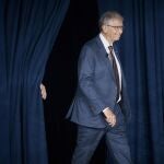 Former CEO of Microsoft, Bill Gates enters the stage during the Clinton Global Initiative, on Tuesday, Sept. 24, 2024, in New York. 