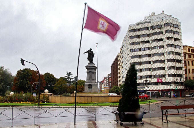 Fuertes rachas de viento en León