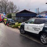 Muere un hombre en Amoeiro (Ourense) al salirse de la vía con su vehículo y chocar contra un muro