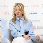 Yolanda Díaz protagoniza un Desayuno Informativo de Europa Press