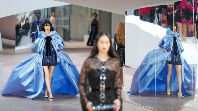 El desfile de Chanel en la Alta Costura de París.