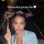 Georgina Rodríguez y su look de cumpleaños. 