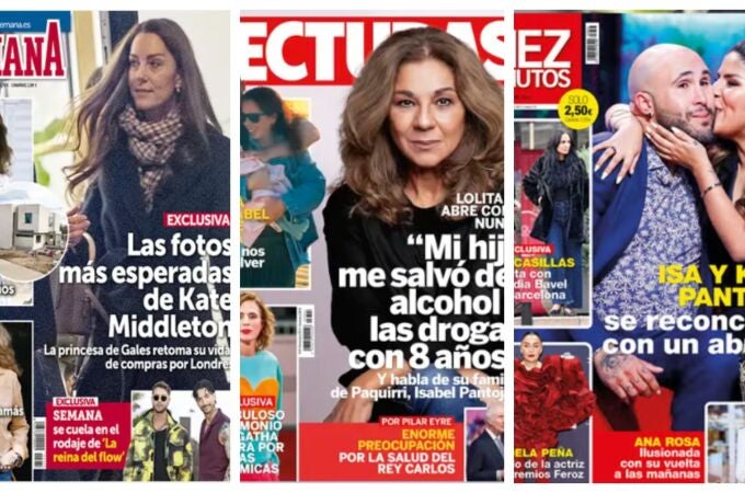 Portadas de las revistas del corazón 29 enero de 2025