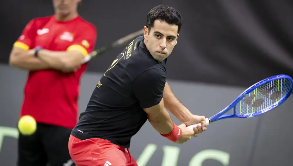 Tennis Davis Cup - Spain training