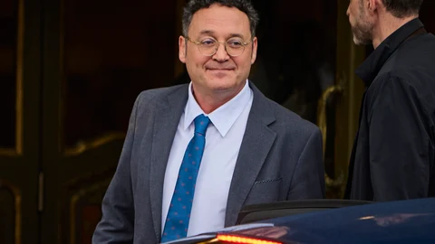 El fiscal general del Estado, Álvaro García Ortiz, a su salida este miércoles, del Tribunal Supremo, donde ha