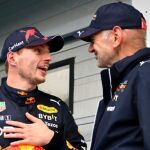 Verstappen, junto a Newey