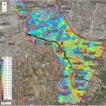 El mapa permite saber cómo se comportó el agua durante la riada calle a calle