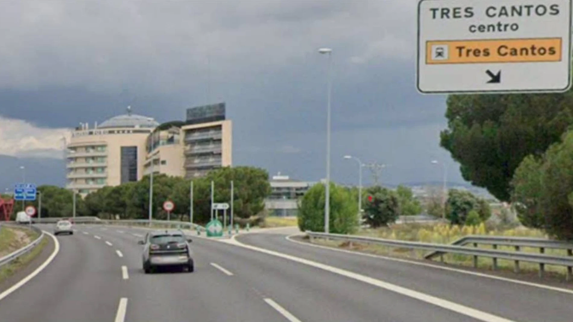 Corte total en la M-607 de la salida 23 a Tres Cantos Centro los días 30 y 31 de enero y 3 de febrero