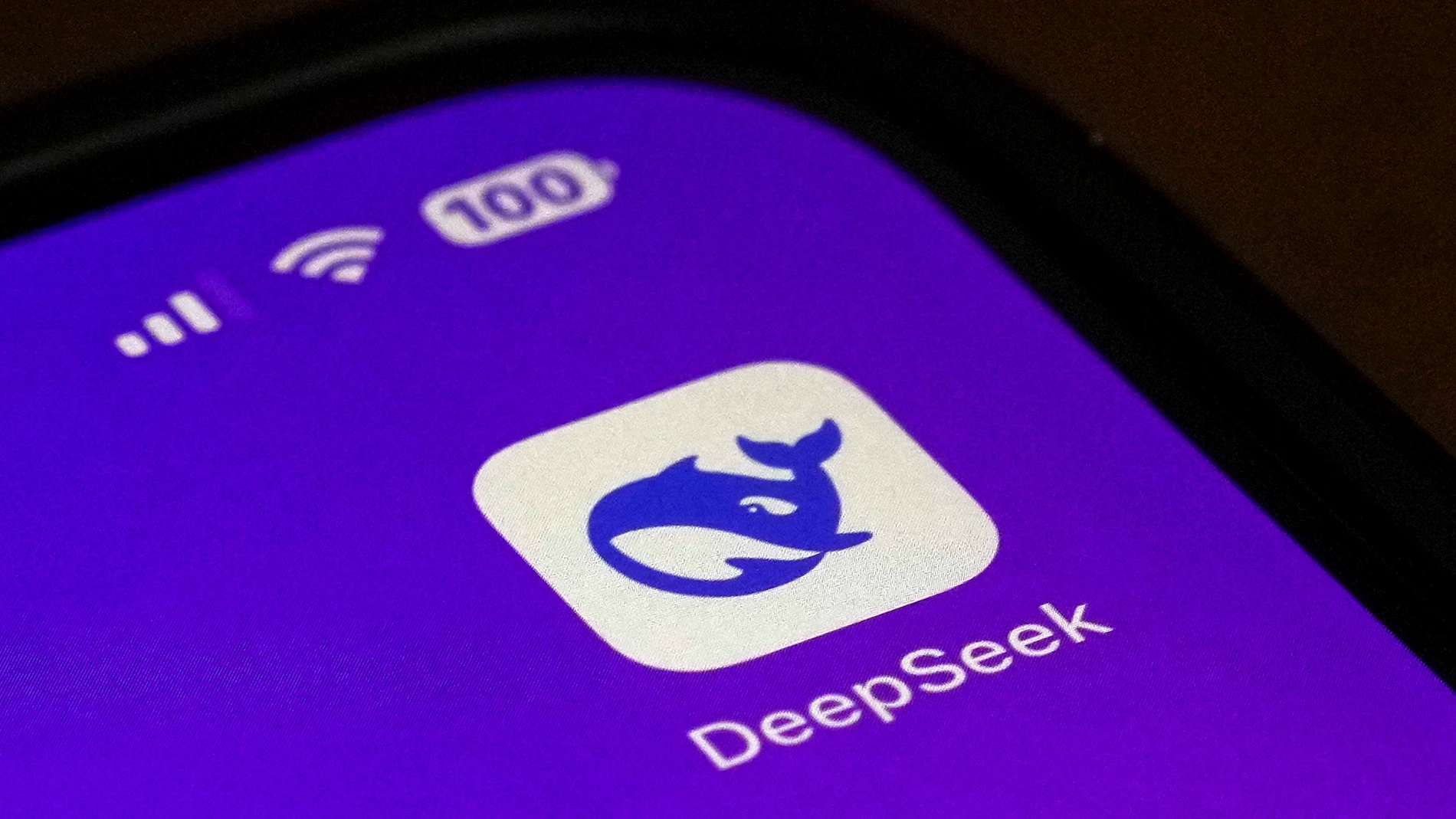 FILE - The Icon for the smartphone apps DeepSeek is seen on a smartphone screen in Beijing, Tuesday, Jan. 28, 2025. (AP Photo/Andy Wong, File)