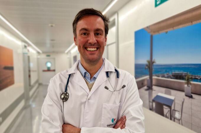 El jefe del servicio de Hematología del Hospital Quirónsalud Marbella , Agustín Hernández