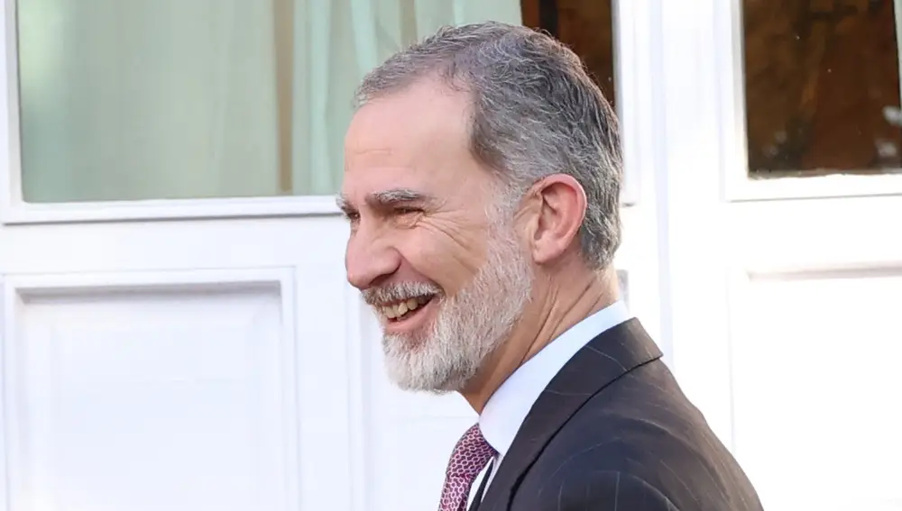 Don Felipe VI, muy sonriente en el día de su 57 cumpleaños