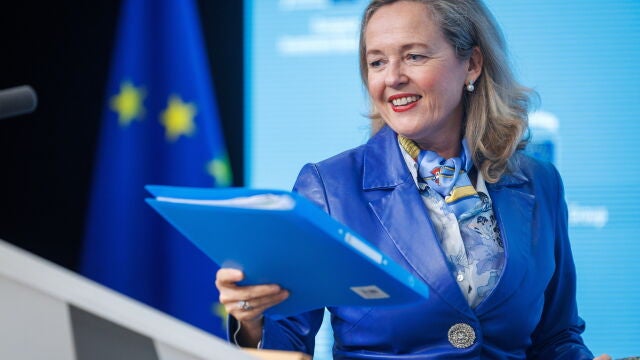 La presidenta del BEI, Nadia Calviño