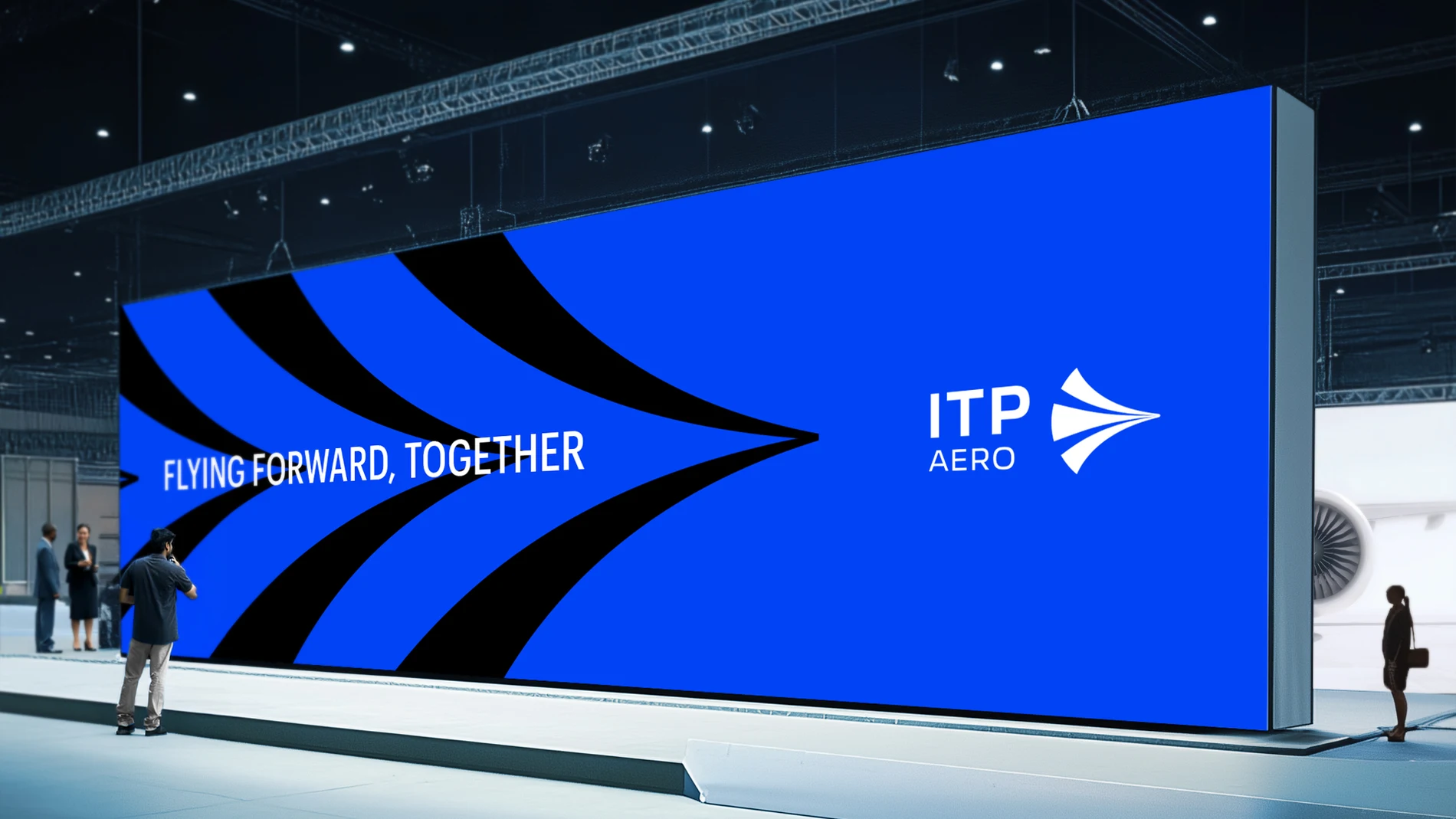 ITP Aero lanza su proyecto de rebranding estratégico "Flying Forward Together"
