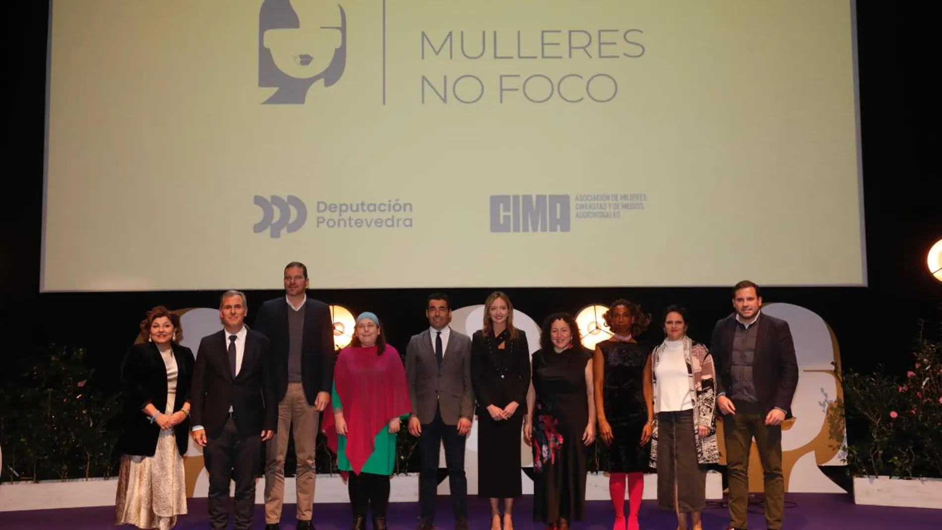 Jaione Camborda, Lidia Fraga y Nati Juncal reciben los premios Mulleres no Foco en una gala que reivindica el papel femenino en el audiovisual